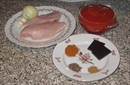Пошаговое фото рецепта «Моле де польо или мексиканская курица под шоколадным соусом»