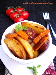 Фото рецепта «Рагу картофельное с чоризо»