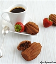Пошаговое фото рецепта «Печенье мадлен шоколадное»