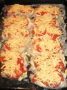 Пошаговое фото рецепта «Горбуша, запеченная под сыром и помидорами»