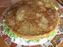 Пошаговое фото рецепта «Торт закусочный из кабачков, с креветками»