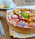 Пошаговое фото рецепта «Персиковый тарт»
