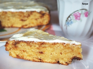 Фото рецепта «Пирог с абрикосовым джемом»