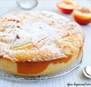 Пошаговое фото рецепта «Персиковый пирог с заливкой»