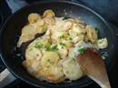 Пошаговое фото рецепта «Картофель в сливках»