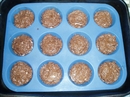 Пошаговое фото рецепта «Шоколадные кексы с творожной начинкой»