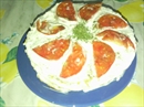 Пошаговое фото рецепта «Кабачковый тортик»