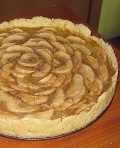 Фото рецепта «Яблочный пирог с медом и лимоном»