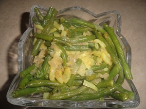 Фото рецепта «Салат из стручковой фасоли»