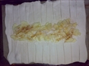 Пошаговое фото рецепта «Пирог из слоеного теста с яблоками»