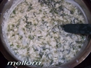 Пошаговое фото рецепта «Мягкий домашний сыр с укропом»