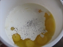 Пошаговое фото рецепта «Мини-фритата с креветками и пармезаном»