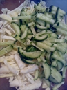 Пошаговое фото рецепта «Зелёный салат»