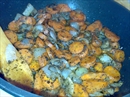 Пошаговое фото рецепта «Гарнир из баклажан и картофеля»