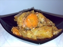 Пошаговое фото рецепта «Гарнир из баклажан и картофеля»