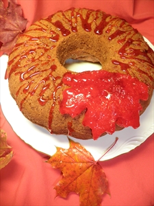Фото рецепта «Свекольный кекс Багряная осень»