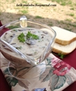 Пошаговое фото рецепта «Соус грибной со сливками»