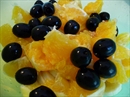 Пошаговое фото рецепта «Салат из бананов, апельсинов и маслин»