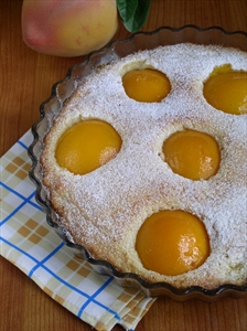 Фото рецепта «Пирог с персиками»