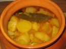 Пошаговое фото рецепта «Картофель, тушенный в горшочке»
