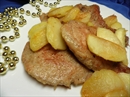 Пошаговое фото рецепта «Свиные отбивные с яблоками»