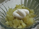 Пошаговое фото рецепта «Салат Грибочки в снежной шубке»