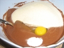 Пошаговое фото рецепта «Быстрый шоколадный кекс»
