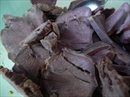 Пошаговое фото рецепта «Маринованный свиной язык с маслинами да с чесночком»
