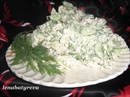 Фото-рецепт «Салат с курицей, картофелем и свежим огурцом»