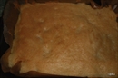 Пошаговое фото рецепта «Быстрый бисквитный рулет с яблоками»