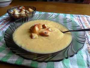 Фото рецепта «Сырно - овощной суп-пюре»