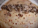 Пошаговое фото рецепта «Блинный пирог с рисом и печенью»