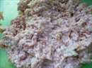 Пошаговое фото рецепта «Зразы куриные с фасолью»