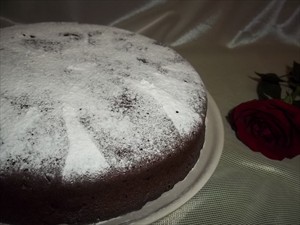 Фото рецепта «Шоколадно-кофейный пирог с финиками»