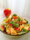 Пошаговое фото рецепта «Яблочный салат Искушение»