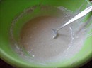 Пошаговое фото рецепта «Оладьи с цельнозерновой мукой и креветками»