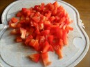 Пошаговое фото рецепта «Маффины с беконом и красным перцем»