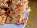 Пошаговое фото рецепта «Маффины с беконом и красным перцем»