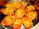 Пошаговое фото рецепта «Красные паровые вареники с творогом и паприкой»