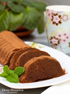 Фото рецепта «Нежный шоколадный кекс»