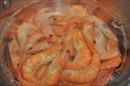 Пошаговое фото рецепта «Закусочный пирог с брокколи, креветками и пармезаном»