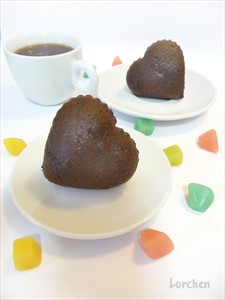 Фото рецепта «Шоколадные маффины с арахисовой пастой»