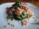 Фото-рецепт «Креветки с рисом и кедровыми орешками»