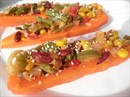 Фото-рецепт «Морковь, фаршированная овощами»