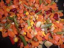 Пошаговое фото рецепта «Запеканка из курицы с рисовыми хлопьями и овощами»