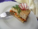 Пошаговое фото рецепта «Запеканка из курицы с рисовыми хлопьями и овощами»