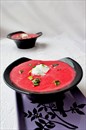 Пошаговое фото рецепта «Суп-пюре из свеклы с апельсином и замороженным йогуртом»