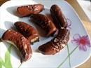 Пошаговое фото рецепта «Бананы в шоколаде»