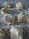 Пошаговое фото рецепта «Сырные бублики (из плавленых сырков)»