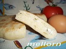 Пошаговое фото рецепта «Лепешки из манки с брынзой»